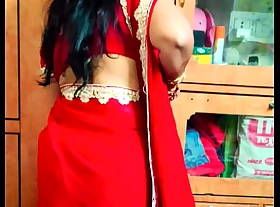 desi bhabhi arse candid hidden video wearing red hot saree voyeur