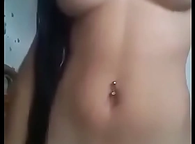 Nepali girl showing puti and boobs infront of his bf