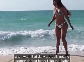 Bosslady Dubai beach hot ass indian girl