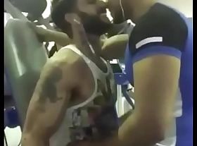 Lovely Gay Kiss at Gym Neither here nor there a upright Two Indians