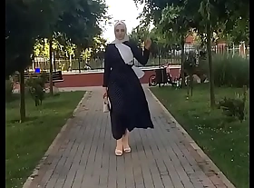 Hijab Dress Tailor Sexi Türbanlı