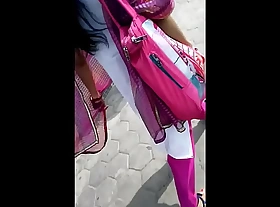 cum out of reach of cute indian girl