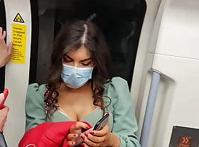 Indian cleavage atop train