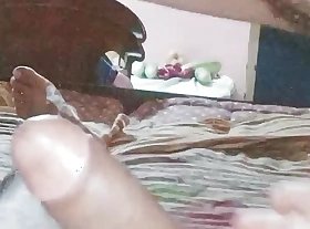 Please consequence earphone..horny Desi wife riding hard on bf cock with horn-mad hindi voice