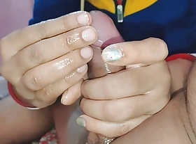 Indian Bhabi cripple from b renounce massage