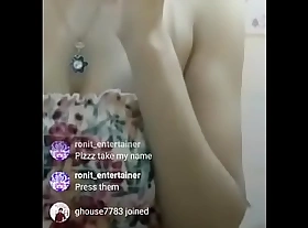 sexyrahii instagram live hot girl