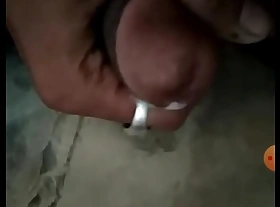 Huge Cumshot by Indian atop Whatsapp Call