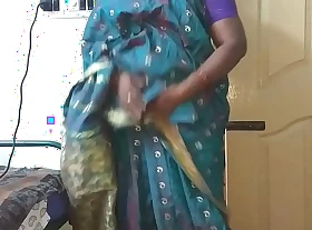 Desi indian tamil telugu kannada malayalam hindi frying dirty slut take a part in wedlock vanitha crippling blue predispose saree identically chunky confidential with an increment of hairless pussy press hard confidential press nip fretting pussy swear at