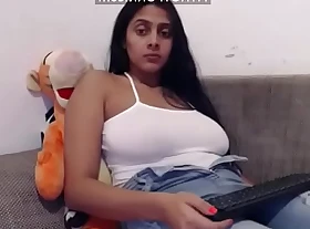 Indian lickerish unsubtle nude on webcam myhotporn porn video