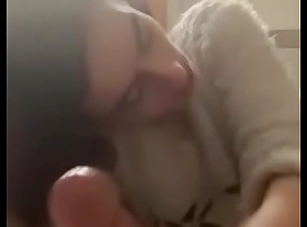 Lubna lubricates big dick caravanserai