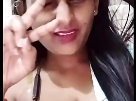Naughty desi indian girl beside webcam