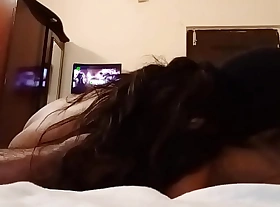 Indian establishing lovers sex in hotel, girlfriend desi sex in establishing place room