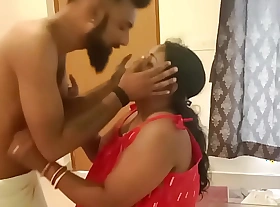 Indian hot mummy bhabhi getting screwed wits neighbor! Snug penis sex