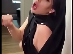 Hijab love black cock