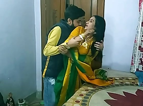 Indian hot Milf aunty vs Innocent teen nephew!! New Indian sex regarding hindi audio