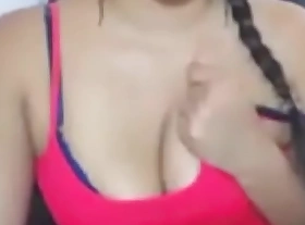 Indian solo girl showing boobs