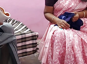 Tamil aunty was sedentary not susceptible the chair and working I gently stroked her thigh and sucked so many breasts and had hot sex nearby her.