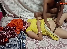 Indian hot mademoiselle fucking with regard to owner elder son  - BENGALI XXX COUPLE