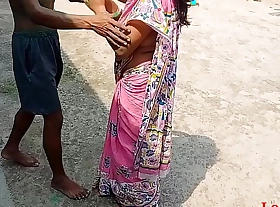 Pink Saree Beautiful Bengali Bhabi Mating Nearby A Holi(Official video By Localsex31)