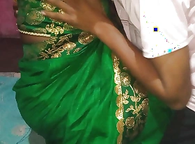 Newly married Indian bhabhi gets fucked at the end of one's tether her husband real night sex video