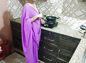 Indian step matriarch surprise her step daughter Vivek on his birthday in Kitchen Dirty talk in hindi voice saarabhabhi6 roleplay hot sexy
