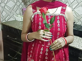 Indian desi saara bhabhi teach how to celebrate valentine's steady old-fashioned with devar ji hot and sexy hardcore fuck rough sex tight pussy