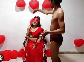 Loving Indian Couple Celebrating Valentines Day With Amazing Hot Sex
