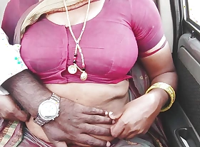 Indian MAID car sex, telugu DIRTY talks.