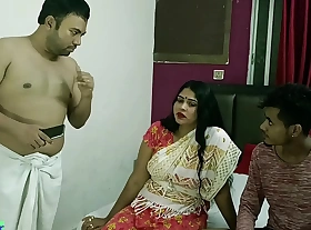 Desi Hot Maid fucking overwrought two friends one after another! with clear audio