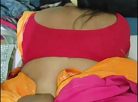 Laxmi Indian housewife fucked by fellow-clansman in function in saree while scrimp is going to work