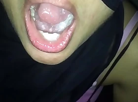 My superb wife swallow hot cum