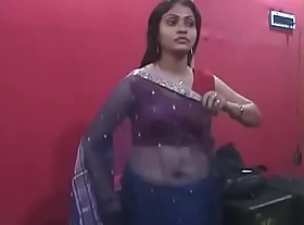 Sexy Desi Roughly Deep Navel and Boobs