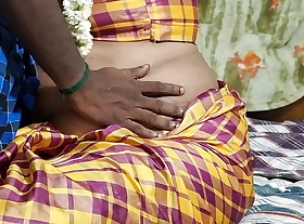 Tamil saree housewife romance with previously to boy friend