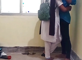 School girl left as a dog all over store room by teacher