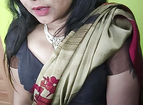 Saree romance part 2 navel lick romance of Vaishnavy and Sharun Raj, Mallu couple hot navel lick, Mallu girl in hot saree navel