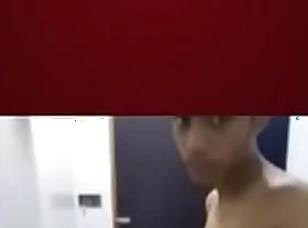 Indian boy back small go past pee