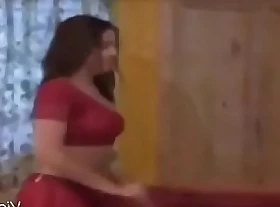 Indian Hot romance scene with sexy red saree beautiful skirt   Sex with Romance ( 352 X 640 )