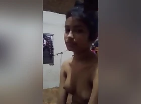 Shy Desi Girl Shows Say no to Boobs