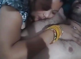 At night, my step sister sucked my penis and made well-found red and then I fucked say no to pussy hard.