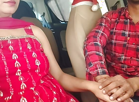 Great Christmas talents A rich black cock in car public risky