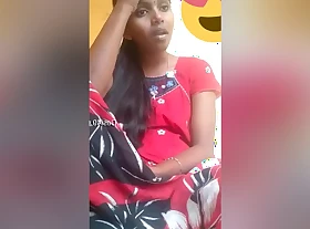 Cute Tamil Girl Showcases Her Bawdy cleft