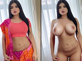 Huge Breast Big Pest Bhabhi Maan Bald by Devar and FUCKED