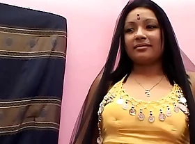 Chubby indian sister up law is doing her first porn casting