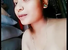 Desi bhabhi showing her boobs added to pussy