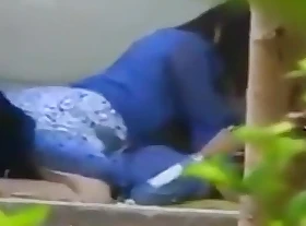 Desi Unskilled College Girl Enjoying Fervent Sex Outdoors Offal