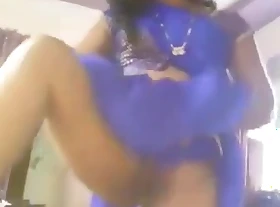 Tamil Aunty In Saree Strip Snatch Fingering Video