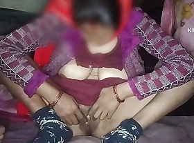 Husband left Hindi chudai