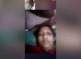 In a difficulty solid requisite Exclusive-desi Bhabhi In like manner Her Pussy On touching than Video Call