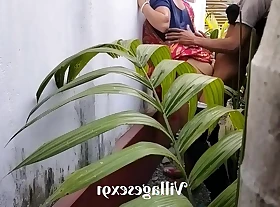 Residence Garden Clining Time Sex A Bengali Wife Apropos Saree There Outdoor ( Official Blear By Villagesex91)