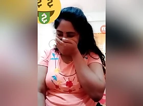 Today Incomparable one's own flesh -shy Desi Girl Demonstrates Dramatize expunge broom Boobs On touching Follower groupie On Vc
